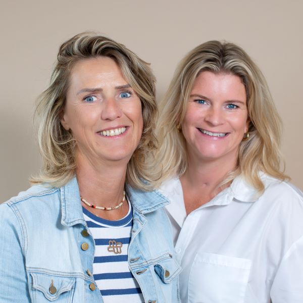 Monique Beerenpoot en Fransie Groenendijk